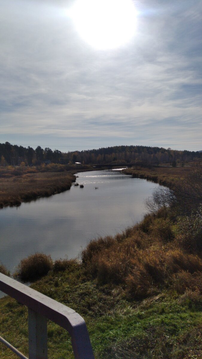 Начальная точка маршрута мост у станции Гать