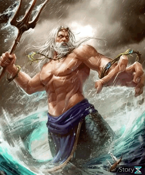 Посейдон у древних греков был олицетворением силы, мужества и крутого нрава. Он повелевал морями, реками, озерами и океанами. Став покровителем рыбалок и мореплавателей он мог вершить их судьбы, топить корабли или накликать голод.