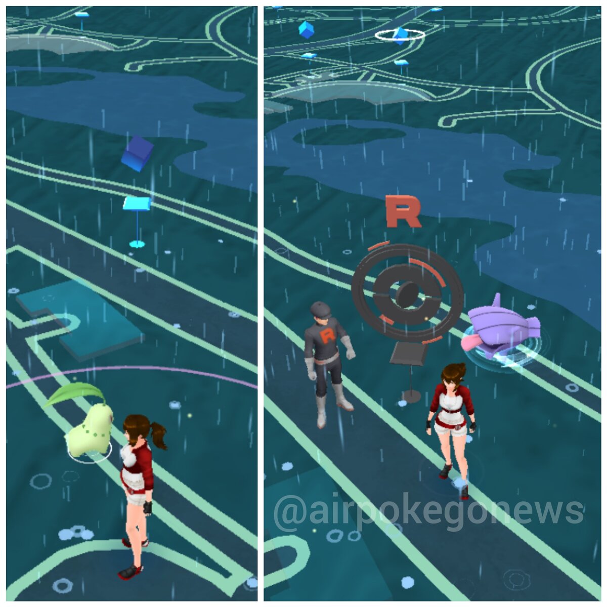 Покестоп "захваченный" командой R