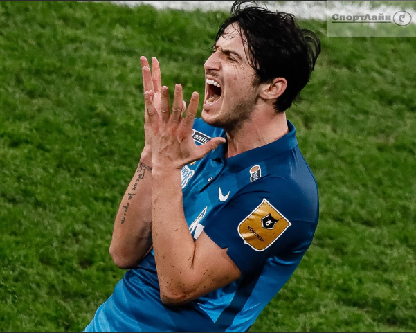 Сердар Азмун- игрок "Зенита".(Заготовки взяты с сайта "Яндекс Картинки")