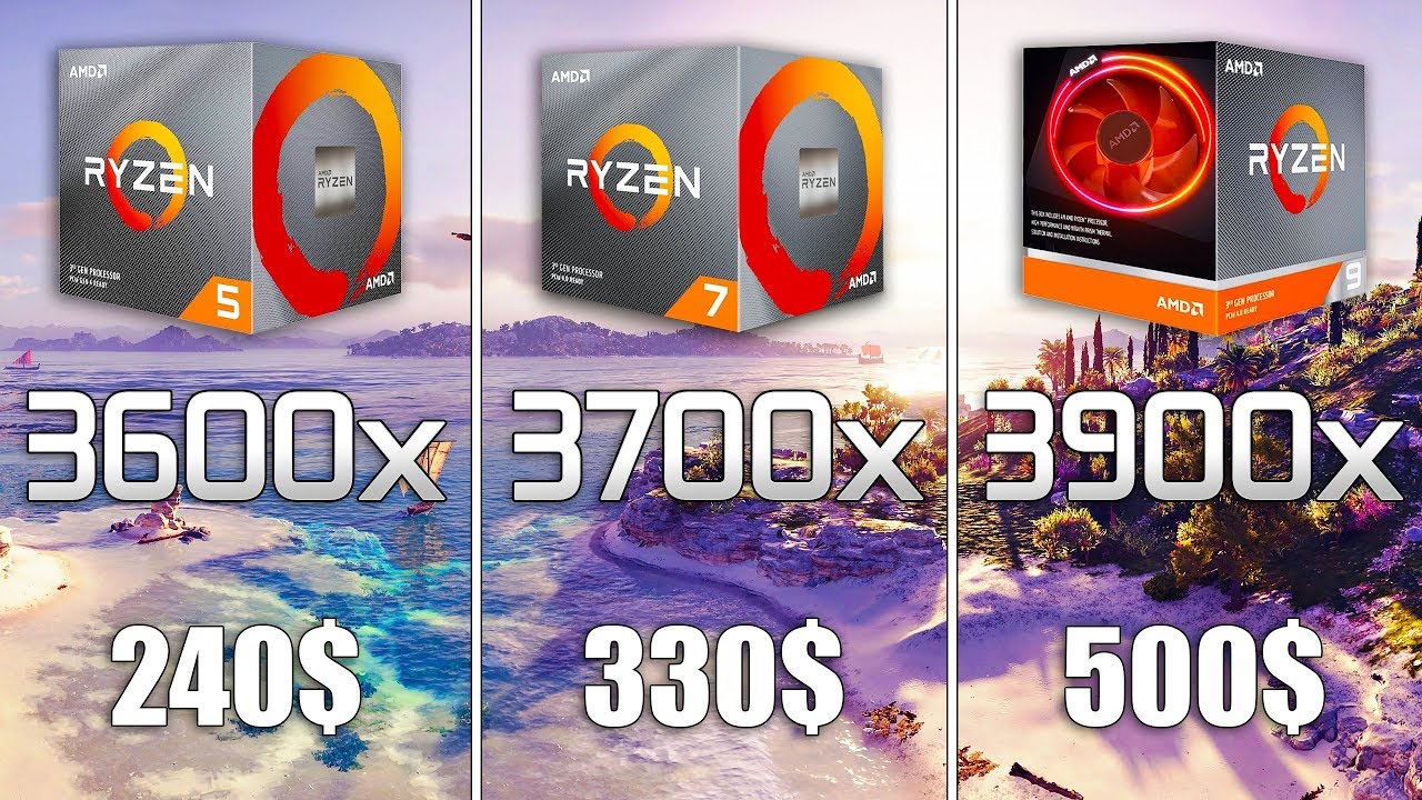 Ryzen best sale 3700x 3600x