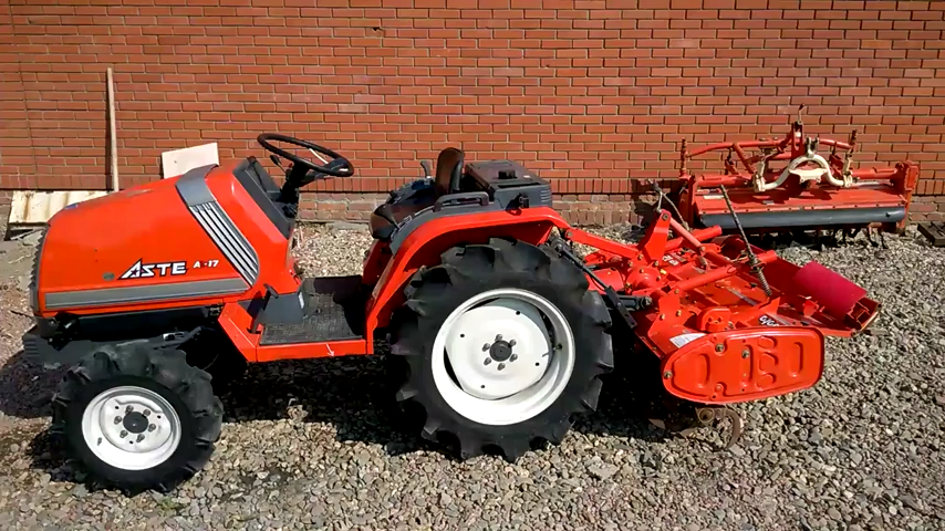 Японский минитрактор «KUBOTA А – 17» 4х4