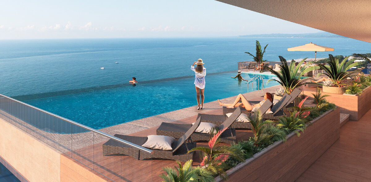 Терраса на крыше