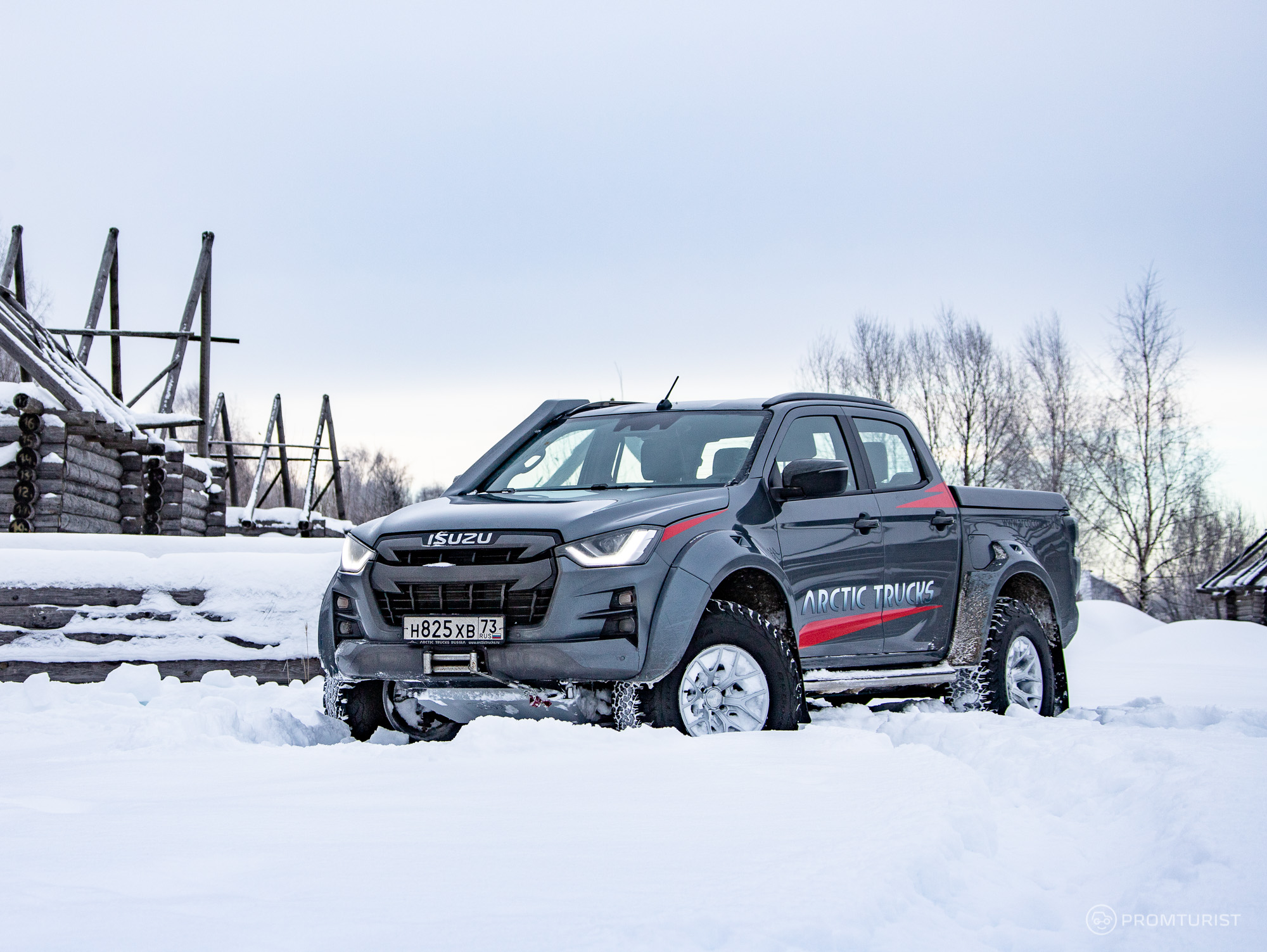 Протестировал Isuzu D-max Arctic Trucks. Монстрический внедорожник, который можно купить в РФ ???7