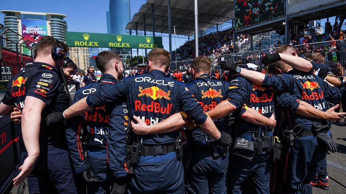    Члены команды "Ред Булл"© Радио Sputnik Мурад Оруджев