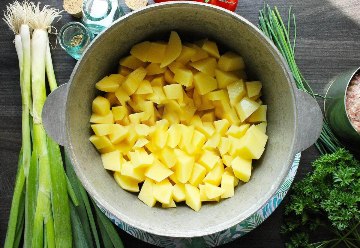 Картошка с тушенкой в кастрюле - классический рецепт с пошаговыми фото