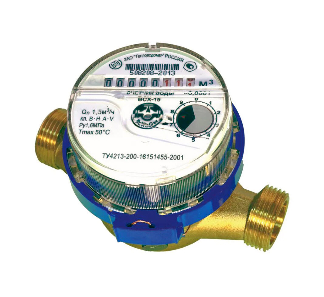 (Рис.1 – Крыльчатые тахометрические счетчики) 