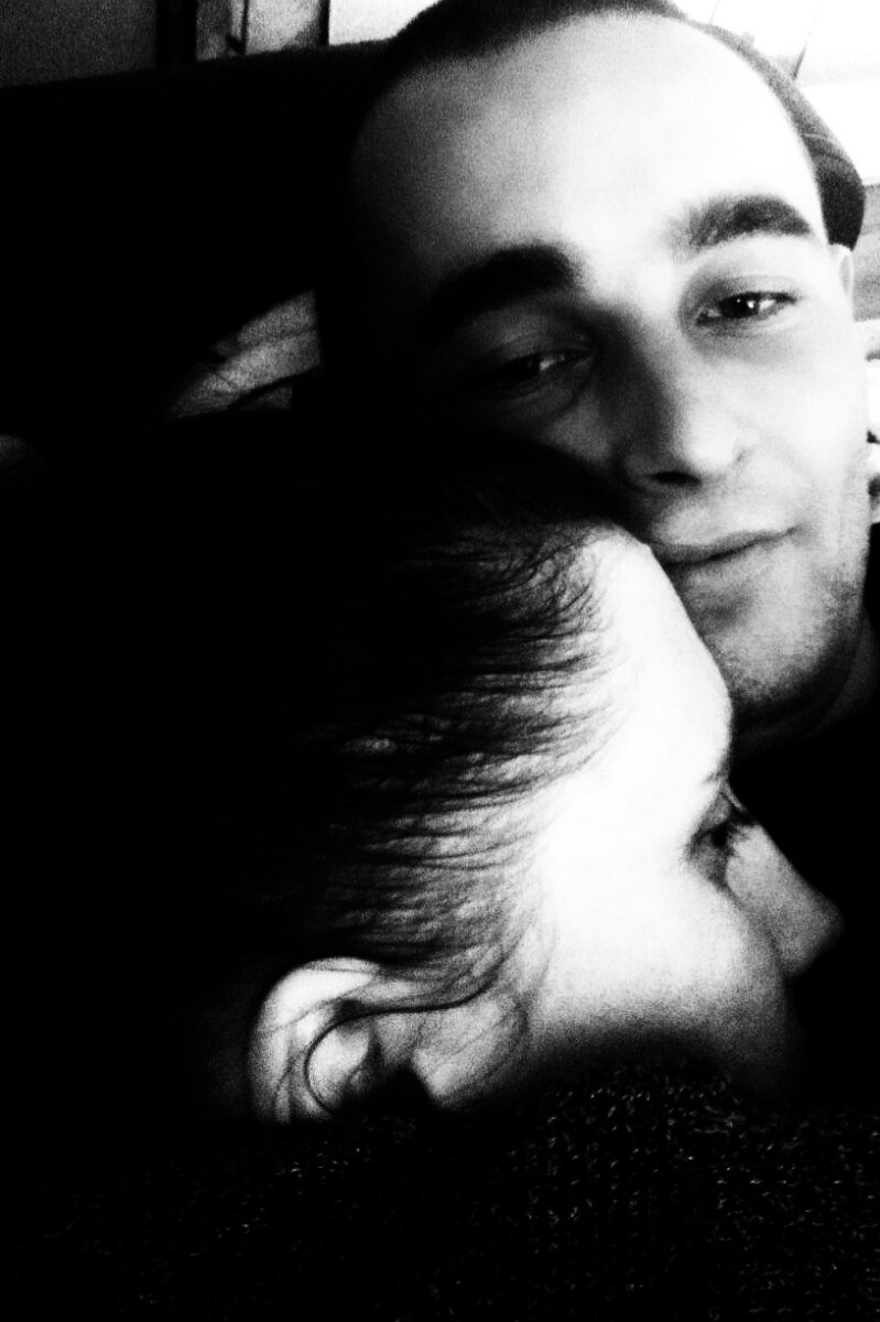 Это мы в феврале, первое фото наше 