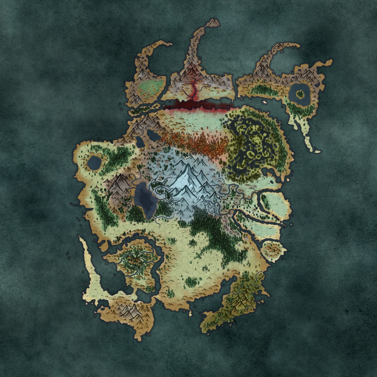 Глобальная карта Валькирии