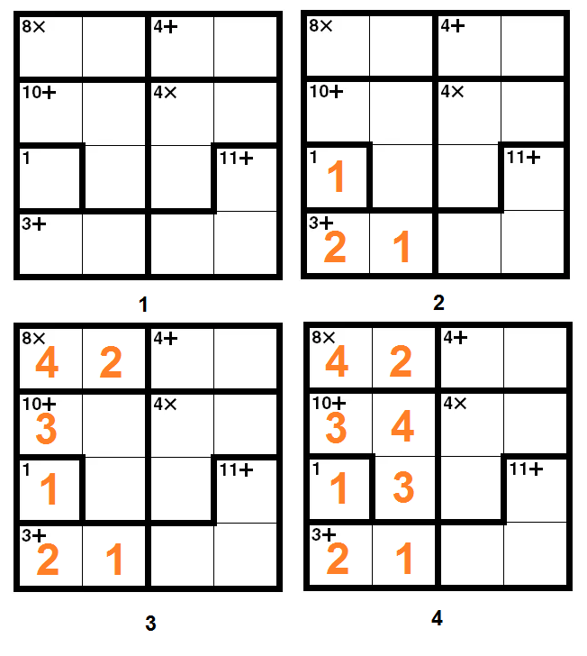 Простые квадраты Кенкен
