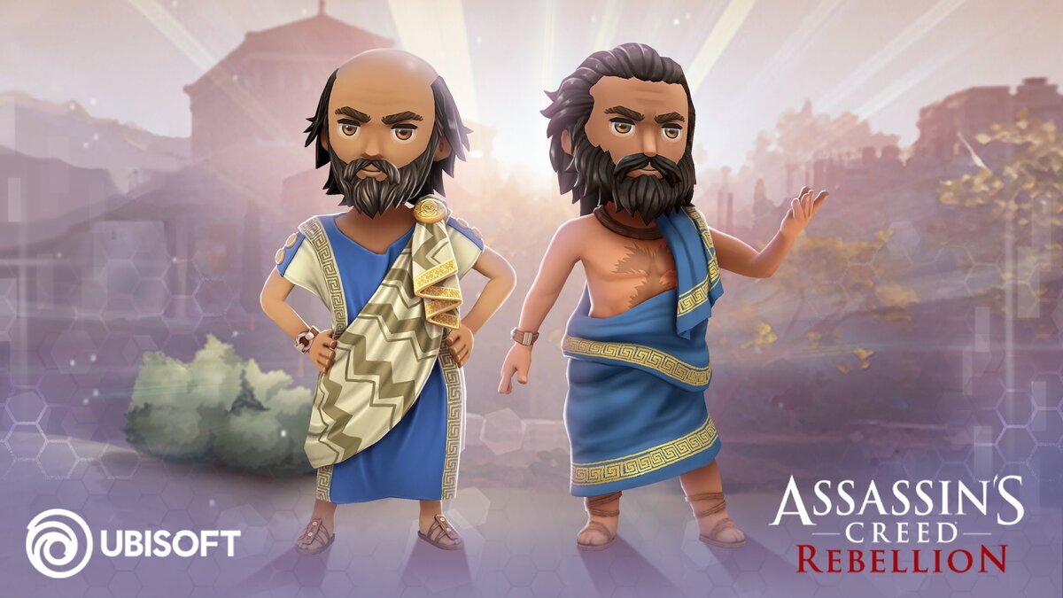 Сократа (Sokrates) и Гиппократа (Hippokrates) с 22 сентября в игре Assassin's Creed Восстание!