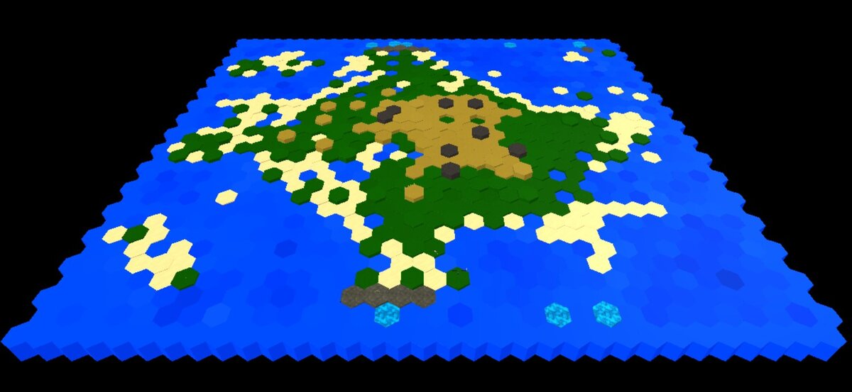 Как выглядел первый NFT-проект Etheria. Источник: cryptonews.