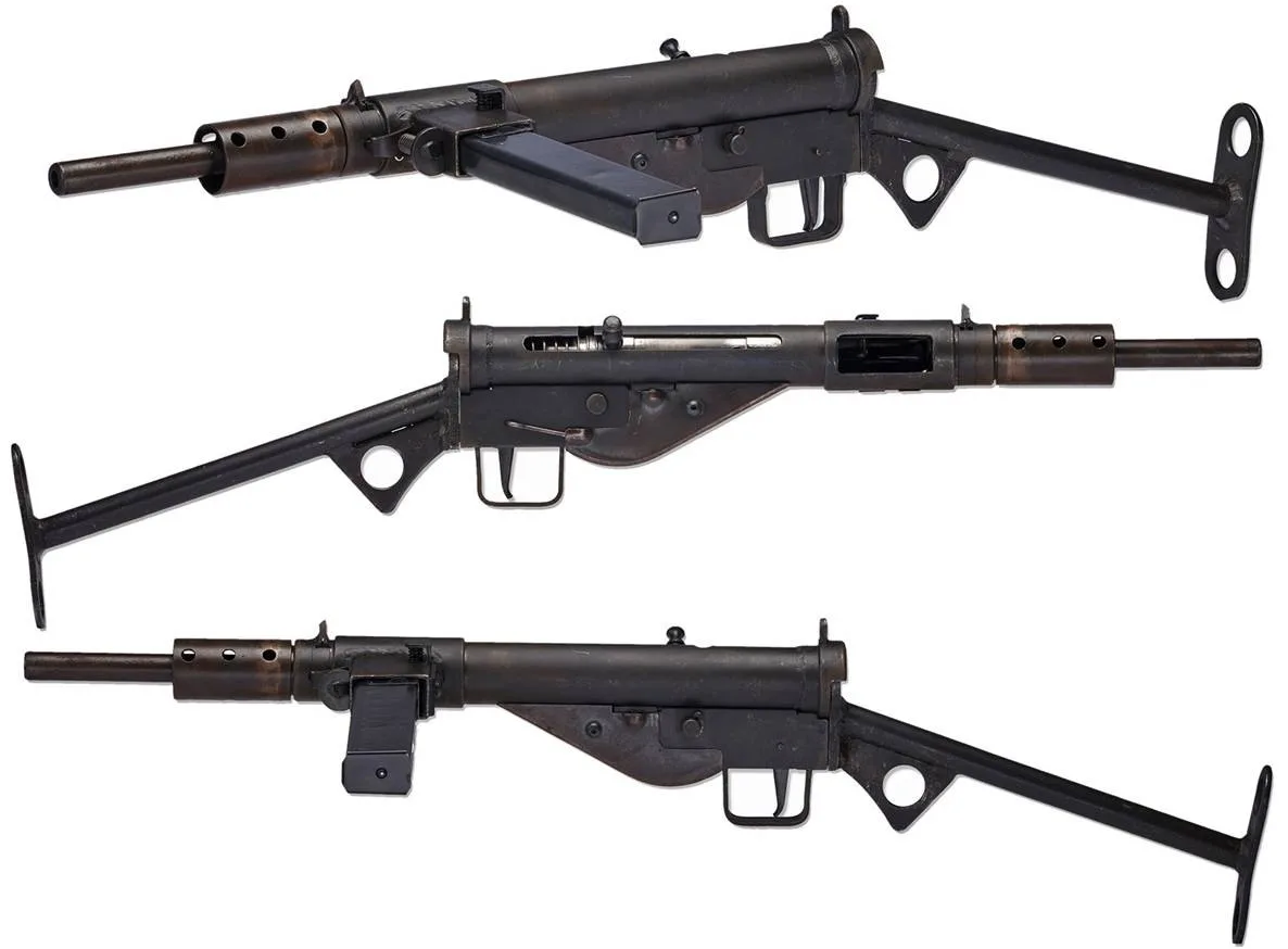Стэнов 2. Sten mk2. ПП sten MK II.