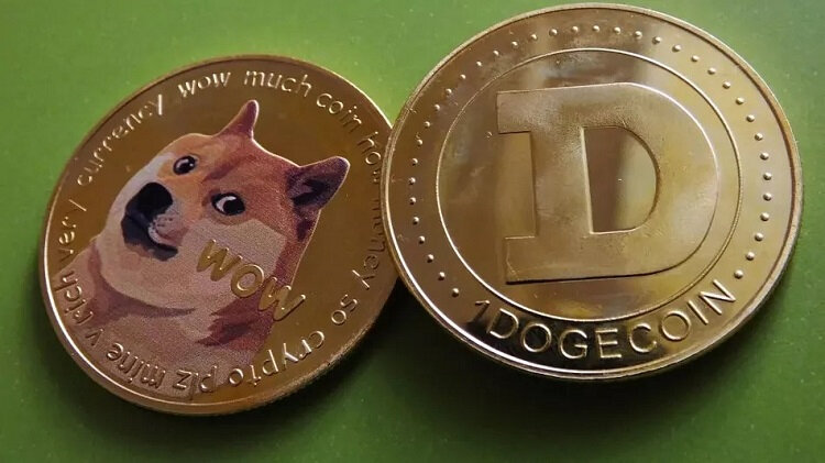 Криптовалюта "Dogecoin".