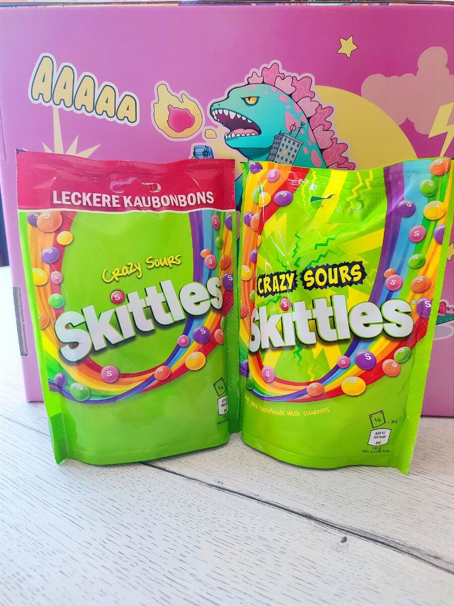 Skittles вкусы