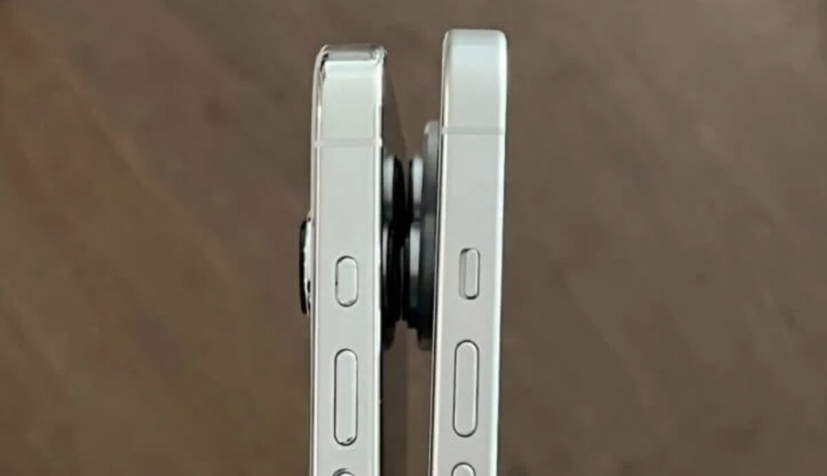 Вот так будет выглядеть новая кнопка в iPhone 15 Pro в сравнении с переключателем в старых моделях