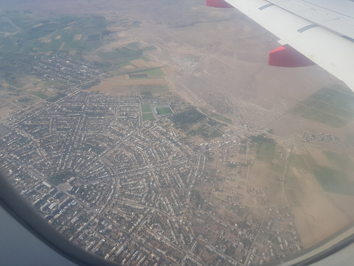 Ереван - вид из самолета