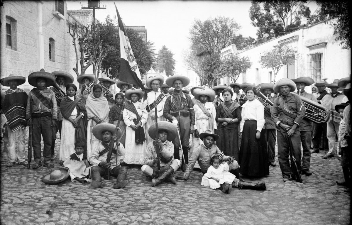 Фото времен Мексиканской революции 1910-1920 гг.