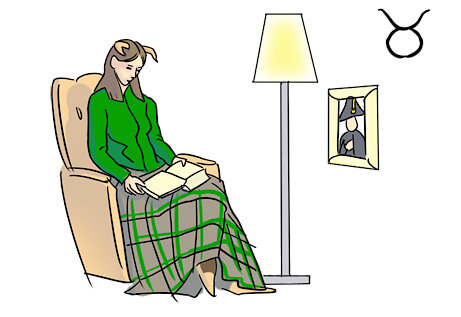 Тельцов интересует не только результат чтения литературы (новые знания, эмоции, прочитанные книги), но и сам процесс чтения, которому они предаются с максимальным комфортом. Это у Тельцов вы можете найти и удобное кресло специально для чтения, и клетчатый плед, и уютный торшер. С помощью литературы Телец стремится решить общефилософские вопросы, понять мир, сформировать собственную мировоззренческую систему. Для Тельца книги, которые стоят у него на полке, – ещё и способ самовыражения. Будьте уверены, что двухтомник «Великие диктаторы мира» – это не случайность, а намёк на амбиции его обладателя. Телец строит свой образ, используя для этого книги и объекты культуры, которые «присваивает», потребляя. Прочитанные книги становятся частью «я», индивидуальности. «Ты – то, что ты читаешь». Время, потраченное на чтение, становится для Тельца «инвестицией» в индивидуальность и в свой образ.