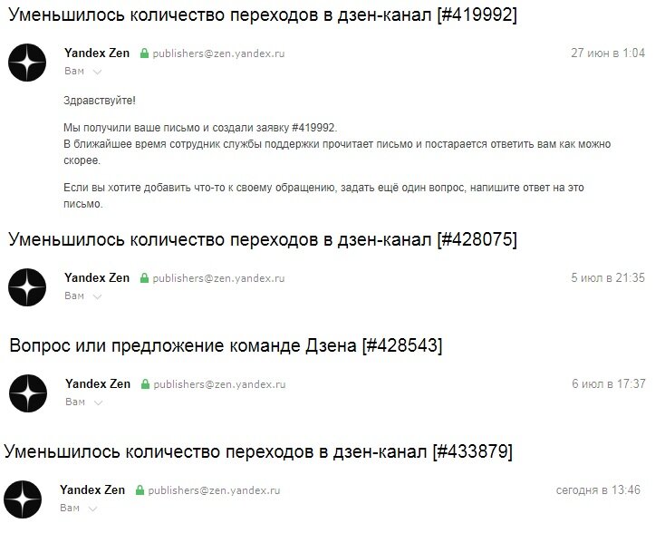 Скрин сделан вчера