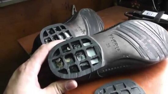 Ремонт и замена подошвы обуви в Санкт-Петербурге