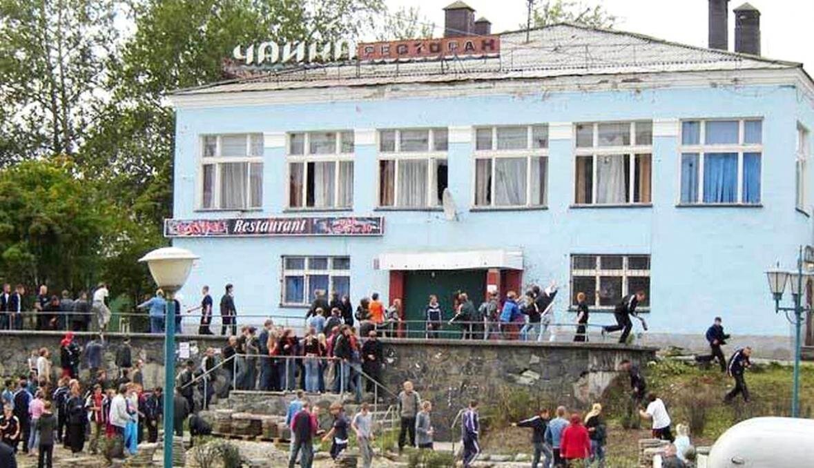 Ресторан "Чайка" в Кондопоге. Начало возмездия. Фото из свободных источников.