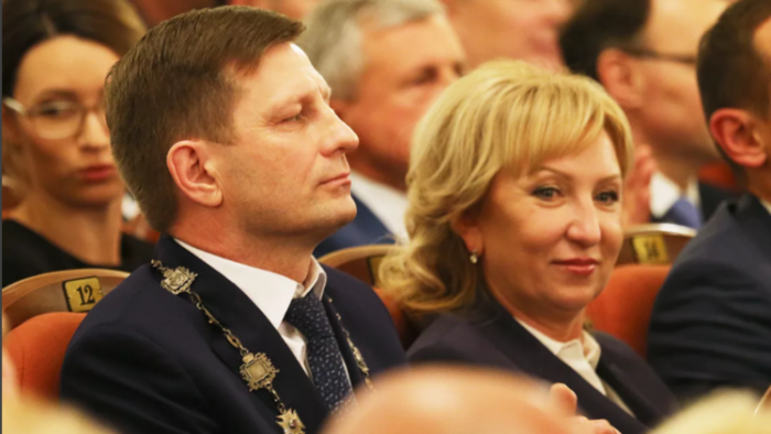 vkurse.pro, Сергей Фургал с супругой