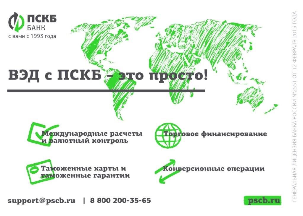 Пскб банк. Петербургский социальный коммерческий банк. Внешнеэкономическая деятельность банка. ВЭД банка.