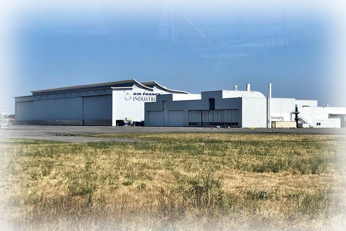 Фото завода Airbus в Тулузе.