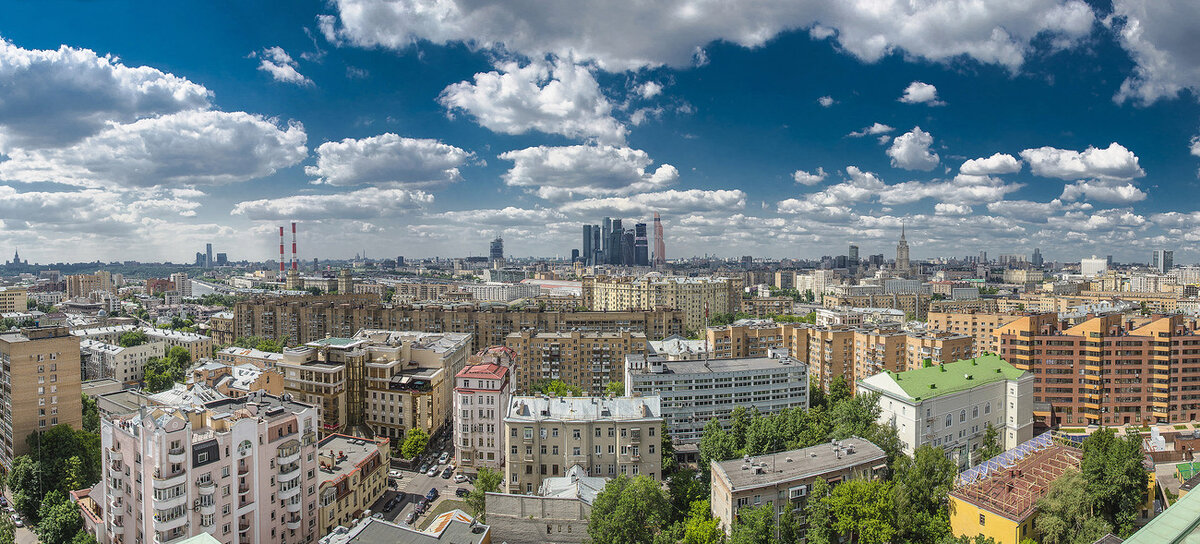 Панорама улиц москвы