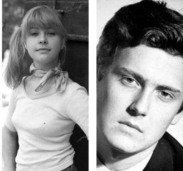 Татьяна Догилева и Юрий Стоянов в студенческие годы, открытые источники