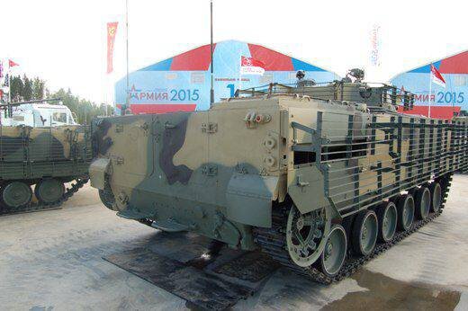 Экранированная БМП-3, картинка с сайта topwar.ru