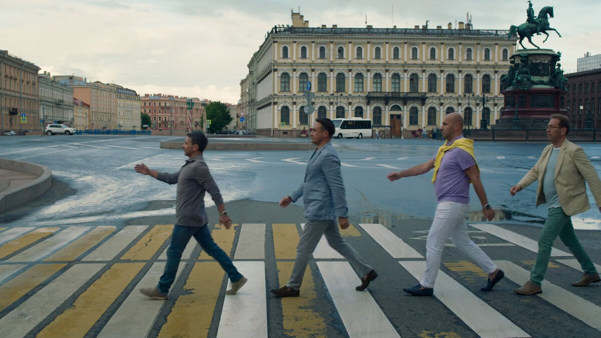 Виды Санкт Петербурга великолепны даже с "Квартетом И" на переднем плане