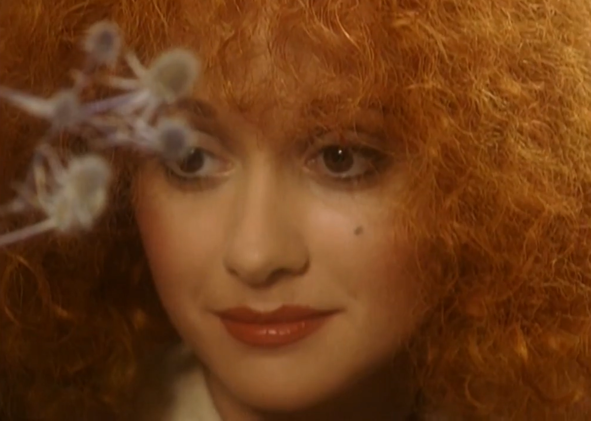 Кадр из клипа "Леди Гамильтон", слова А. Вратарева, музыка В. Быстрякова, исполняет Н. Караченцов. 1993 г.