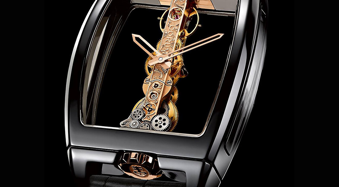 Corum Golden Bridge Black Ceramic