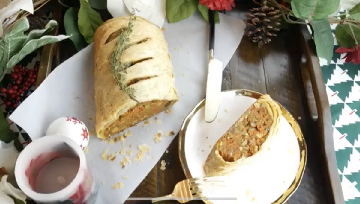 Чечевичный рулет