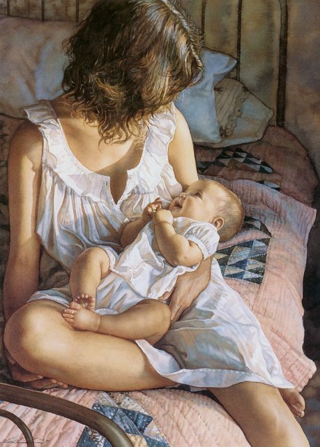 Художник Стив Хэнкс. Акварель. 
