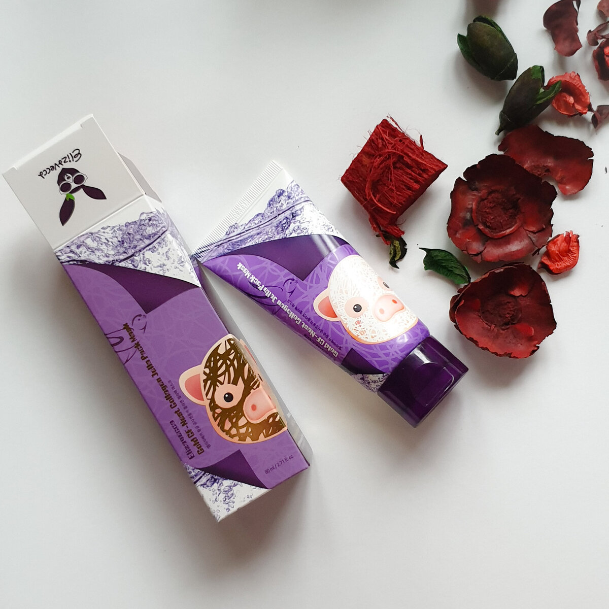 Elizavecca  Gold CF-Nest Collagen Jella Pack Mask. Цена от 800 руб.  Фотография Бьюти Без Правил.