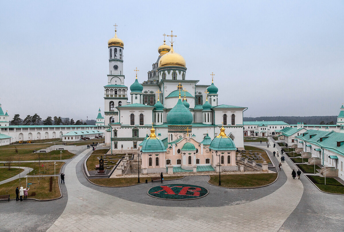 Фотовыставка в новом Иерусалиме монастыри России