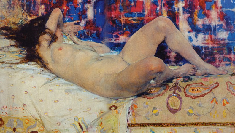 Натурщица 1913 г..