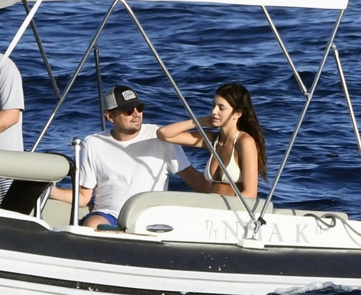 Леонардо Ди Каприо и Камила Морроне, август 2019 года.