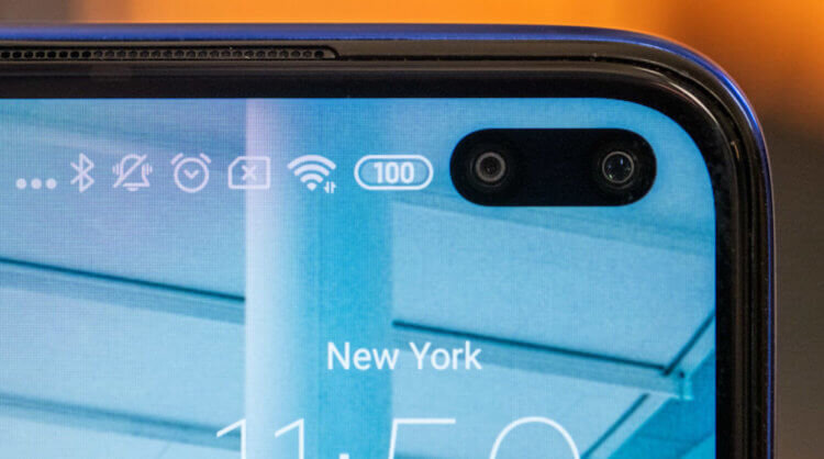 Спереди Redmi K30 — ни дать, ни взять — Galaxy S10+