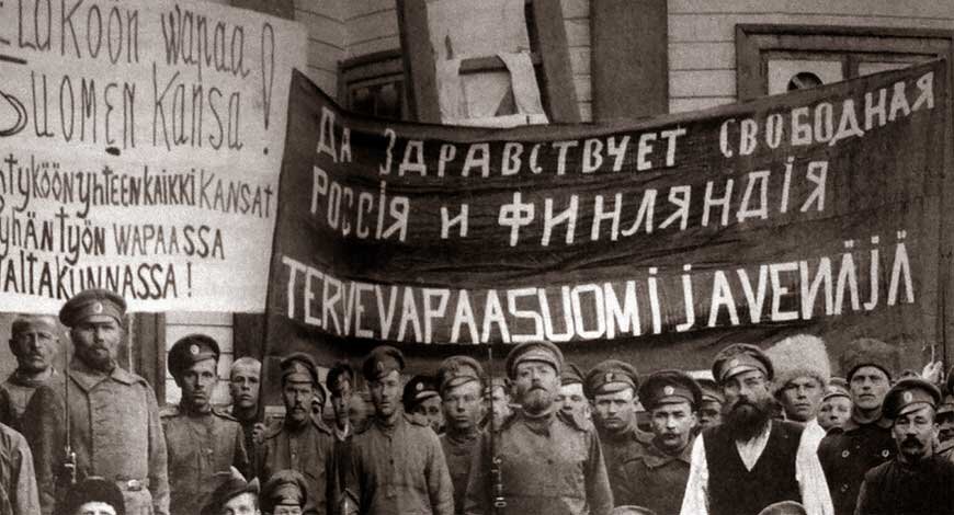 Независимая Финляндия рождена Октябрьской революцией
