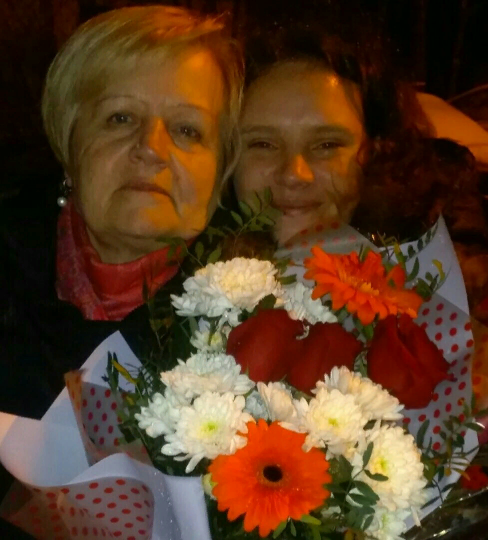 Ирина Александровна и  Оксанка