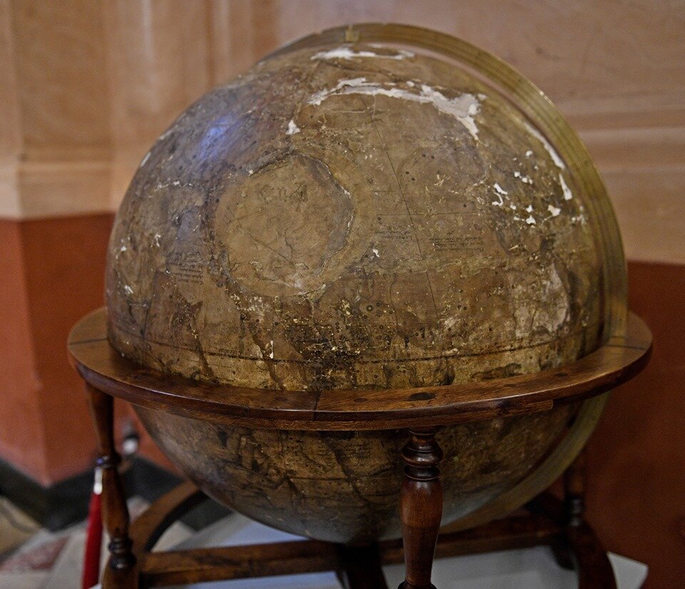 Первый глобус сохранился. Глобус Блау государственный исторический музей. Глобус Блау в историческом музее.