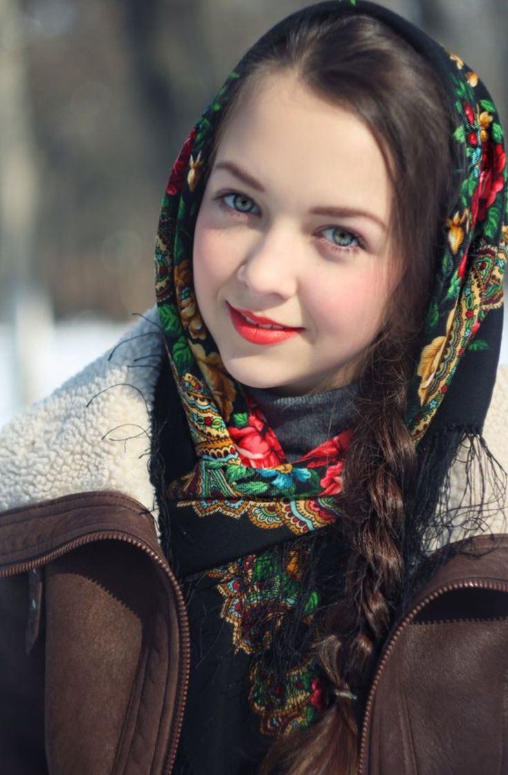 Русская внешность женщины