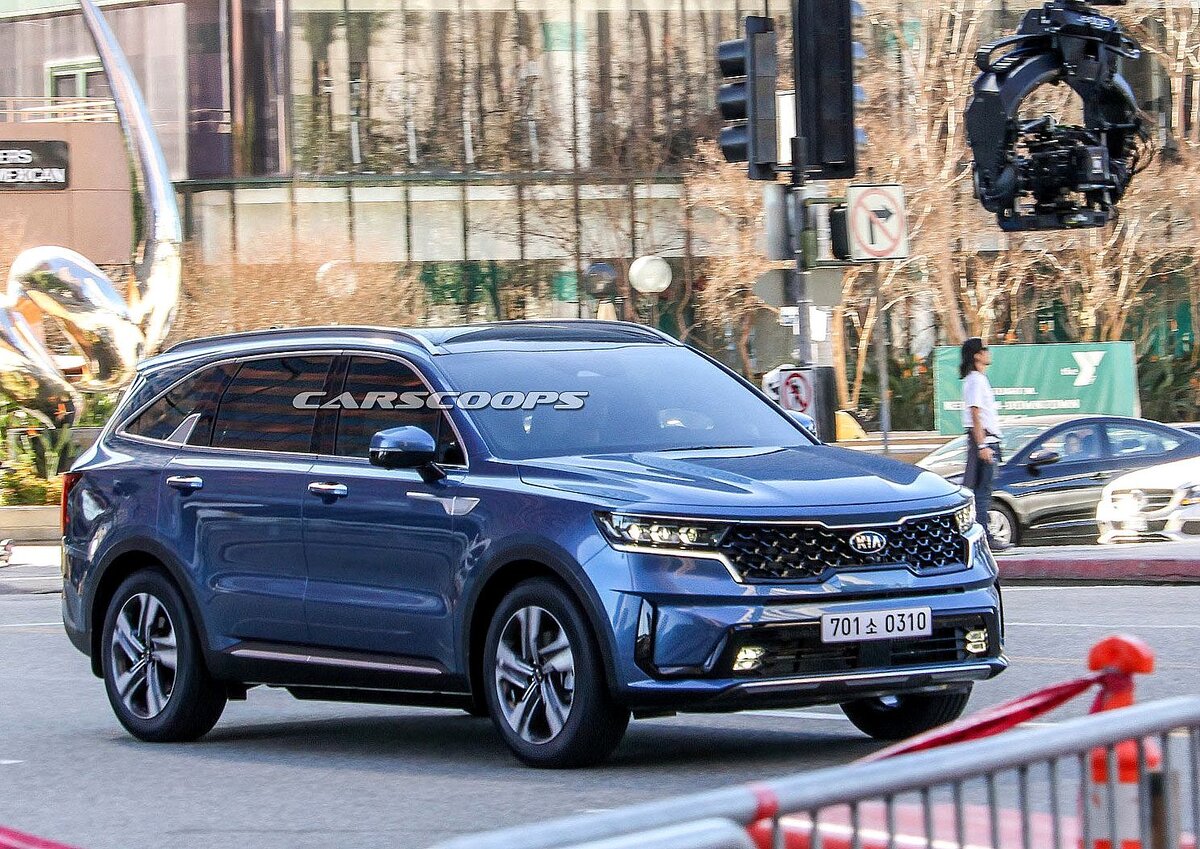 2021 Kia Sorento, фото Carscoops.com 