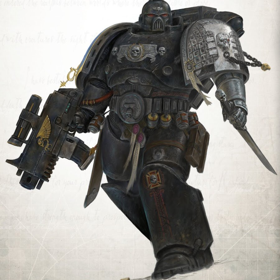 Астартес ультрамаринов на службе в Карауле Смерти