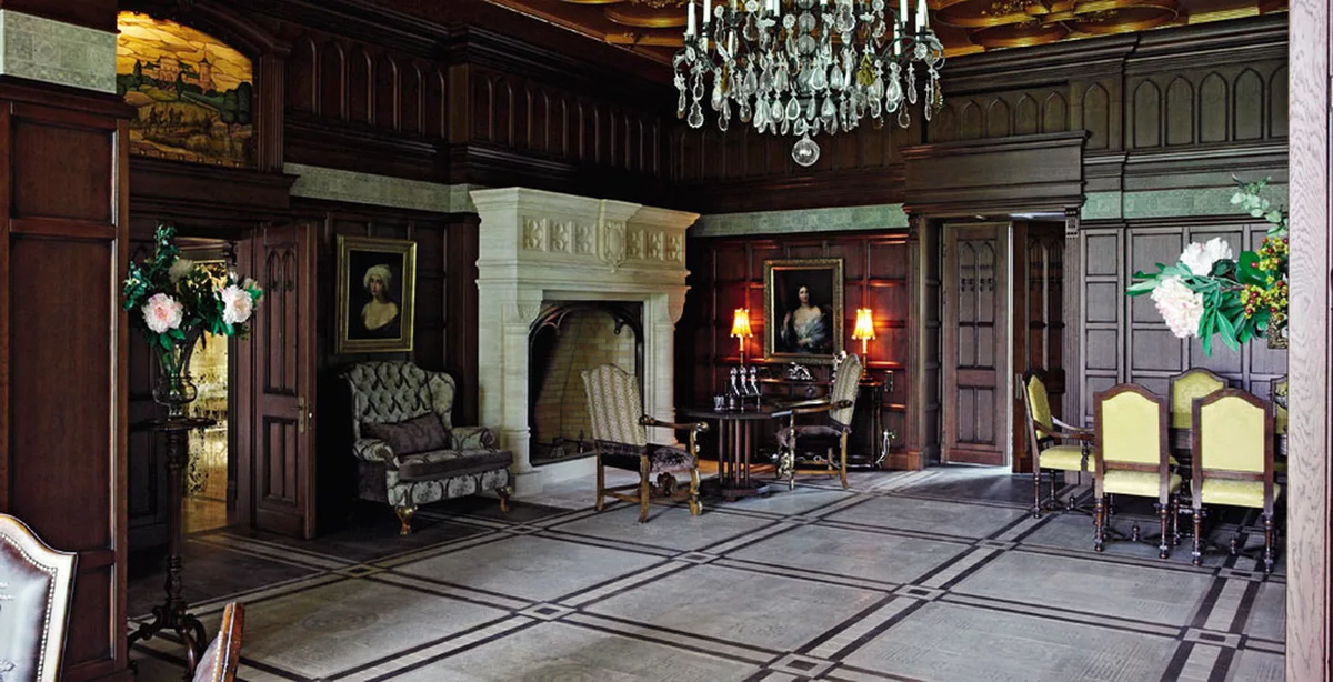 Вот так выглядит замок внутри !