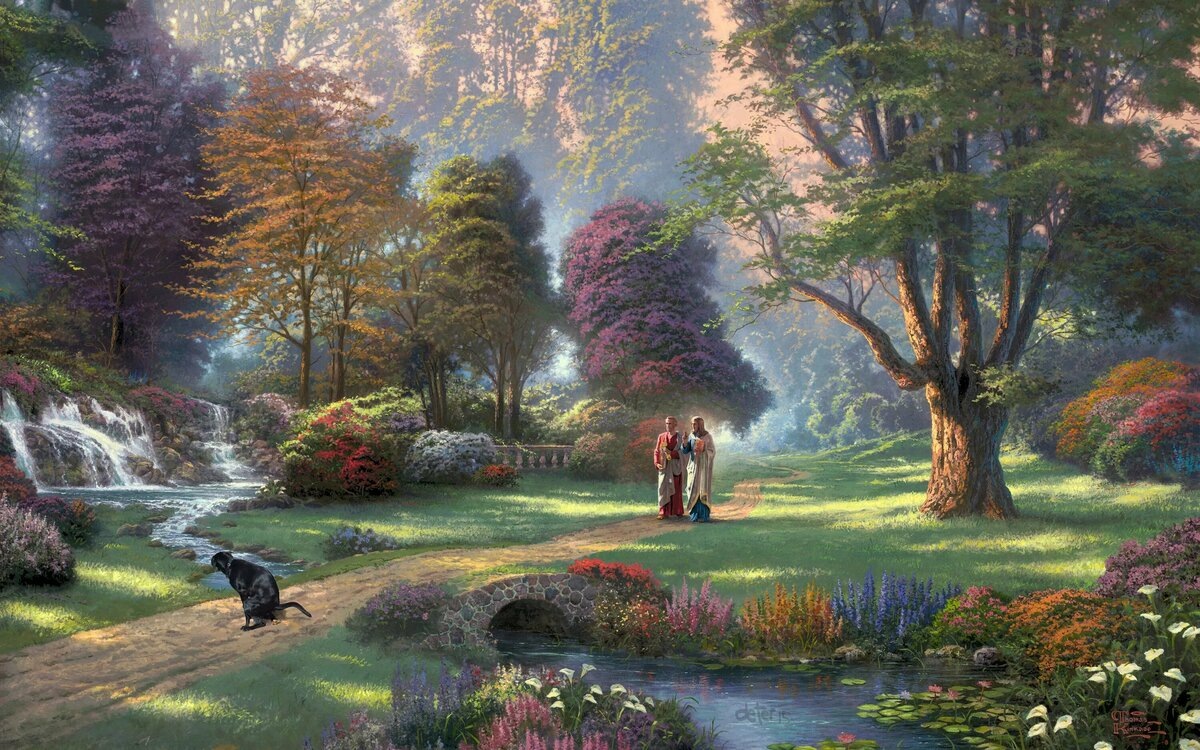 Художник: Томас Кинкейд.